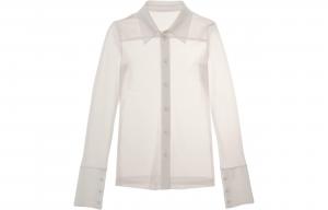 Helmut Lang Женская блузка цвета слоновой кости Ivory White