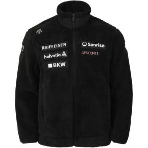 DESCENTE Вельветовое пальто Unisex, Black