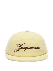 Бейсболка Le Lana с вышитым логотипом JACQUEMUS, желтый