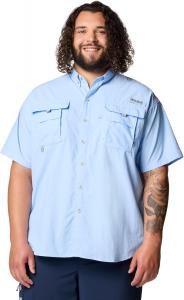 Columbia Мужская рубашка с коротким рукавом PFG Bahama II, Sail