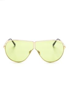 TOM FORD Eyewear солнцезащитные очки Keating, золотой