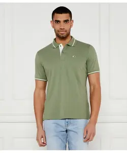 Футболка поло Regular fit Tommy Jeans, зеленый