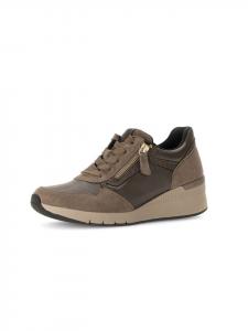 низкие кеды коричневого цвета Gabor