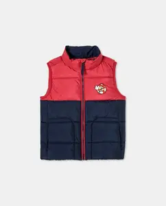 Детский жилет с принтом лицензии Mario Bross Kids El Corte Inglés, красный