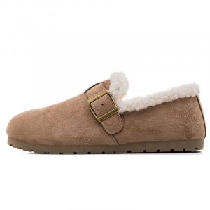 Женские повседневные ботинки Slip Resistant Thermal Low top HUANQIU, хаки