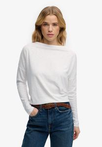 Superdry & Co Лонгслив в белом цвете