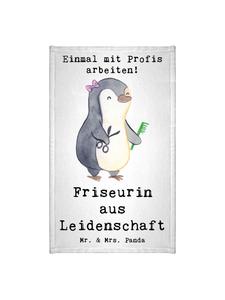 Mr. & Mrs. Panda Махровое полотенце, парикмахер, страсть, надпись белым цветом