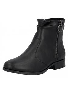 Черные ботинки rieker