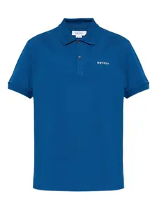 Вышитое поло Alexander Mcqueen, синий