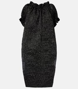 Собранное платье миди Simone Rocha, Black