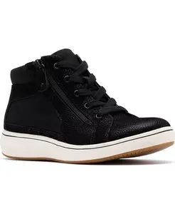 Женские кроссовки BreezeSky Rae на шнуровке Clarks, черный