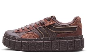 Кроссовки для скейтборда Chocolate Π Low-Top женские бежевые XTEP, орехово-коричневые/агарово-умбристые