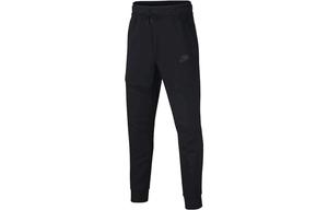 Детские трикотажные спортивные штаны Nike, цвет черный