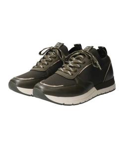 Трикотажные кроссовки на каблуке 5 см Tamaris, цвет Ka/C