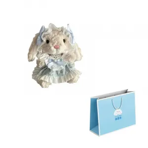 Мягкая и очаровательная кукла в стиле лолита милый сладкий стиль маленький кролик фея платье плюшевая кукла высота 15см Nodding Bud Bug