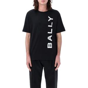 Футболка с логотипом BALLY, черная