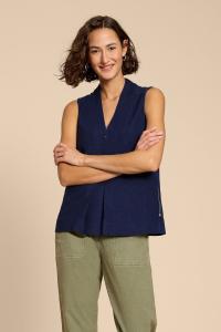 Рубашка Celia из джерси White Stuff, синий