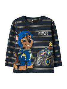 Рубашка NAME IT NMMSOFUS PAW, синий/темно-синий