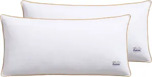 Перьевая подушка Balette "140 Years of Balette - Pillow", (2 шт.), комплект подушек размером 40х80 или 80х80 см, с наполнителем из перьев и пуха 40х80 см, белый