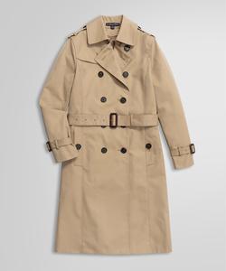 Тренч из хлопка и полиэстера