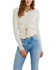 Женская блузка Free People Butterfly Cuff, Sugar Swizzle