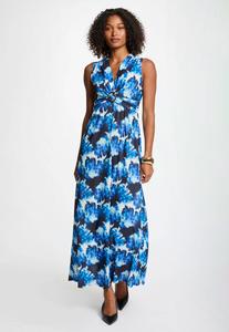 Длинное платье PRINTED STRAIGHT Morgan, синий