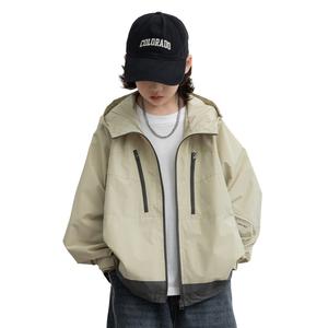 Детская куртка с капюшоном Moderate EASTERN CAMEL, светло-coffee