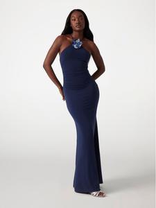 Платье классического кроя 172949 Guess, синий