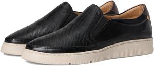 Кроссовки Samuel Hubbard Women's Featherlight Laguna Slip-On, Micro-Perforation Black Leather