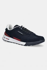 Кроссовки Retro Runner из нейлона и смесовых материалов Tommy Hilfiger, темно-синий
