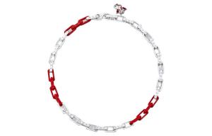 LOUIS VUITTON Браслеты из нержавеющей стали и смолы Plexiglass для мужчин Silver