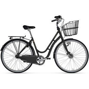 Женский велосипед Tunturi Queen, черно-золотой