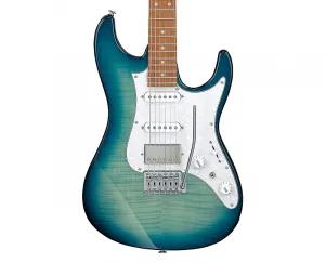 Электрогитара Ibanez AZ22S1FTXB AZ Standard - Прозрачный бирюзовый градиент