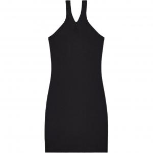 Мини-платье Courrèges Criss Cross 90'S COURREGES, черный