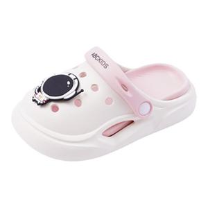 Тапочки для детей от 3 до 7 лет ABC KIDS, белый/розовый