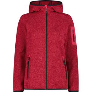 Нижняя куртка с капюшоном, флисовая кофта, трикотажная Cmp, цвет carminio-darker 10cu