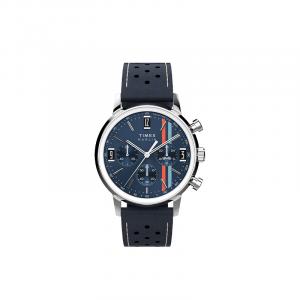 TIMEX Мужские часы кварцевый механизм натуральный кожаный ремешок черный циферблат