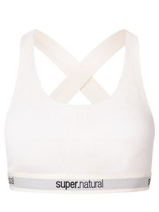 Бюстгальтер из мериносовой ткани W FEEL GOOD BRA белого цвета super.natural