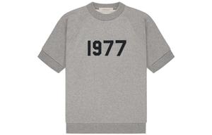 SS22 Футболка мужская темно-овсяная Fear Of God Essentials, серый