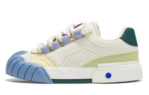 Feiyue Нескользящие низкие кроссовки для скейтбординга, женские, бежево-светло-зеленые