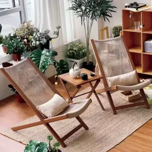 Yu Senyi Кресло из ротанга Yunxi с верёвочным механизмом, одно