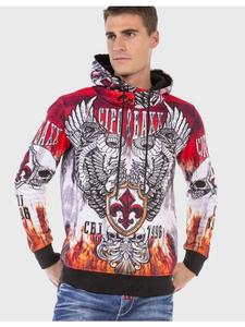 Толстовка Cipo & Baxx, красный