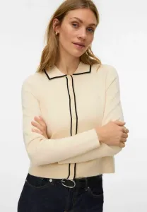Кардиган vmgold с двойной контрастной водолазкой Vero Moda, Birch