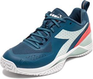 Женские теннисные кроссовки Diadora Blushield Torneo 2 для всех типов покрытия, синий