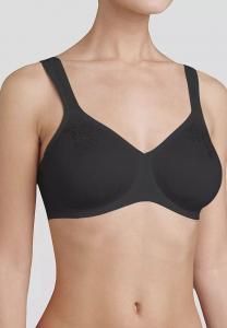 Прекрасный бюстгальтер-минимайзер, комфортные косточки, очень широкие бретели, для женщин Triumph, черный
