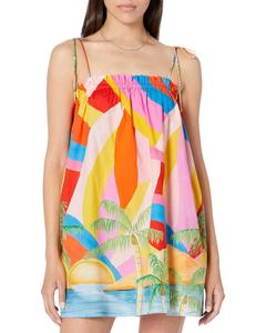 Мини-платье Angel в радужном цвете Show Me Your Mumu, цвет rainbow key