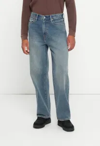 Свободные джинсы Abercrombie & Fitch, Dark Blue Denim