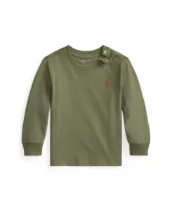 Футболка с длинным рукавом для мальчиков Polo Ralph Lauren, зеленый