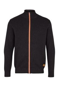 Вязаный кардиган Kronstadt Erik, темно-серый