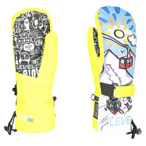 Детские лыжные перчатки Level, разноцветный
